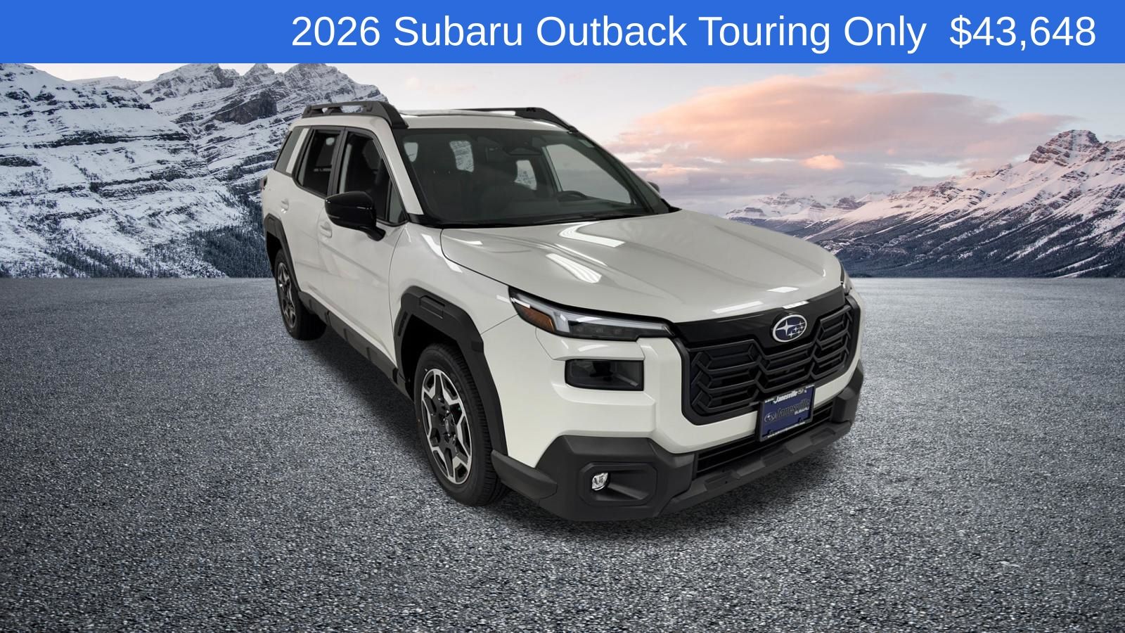 Crystal White Pearl 2026 Subaru Outback SUV / Crossover All-Wheel Drive Continuously Variable Transmission