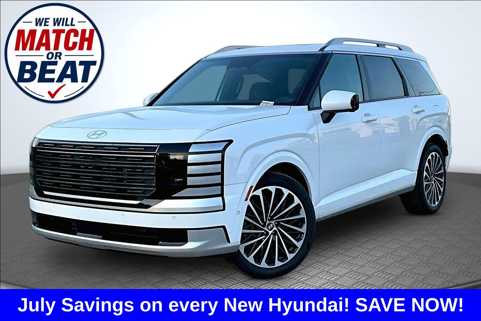 Creamy White Pearl 2026 Hyundai Palisade Hybrid SUV / Crossover All-Wheel Drive 6-Speed Automatic