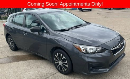 Magnetite Gray Metallic 2019 Subaru Impreza Hatchback All-Wheel Drive Continuously Variable Transmission