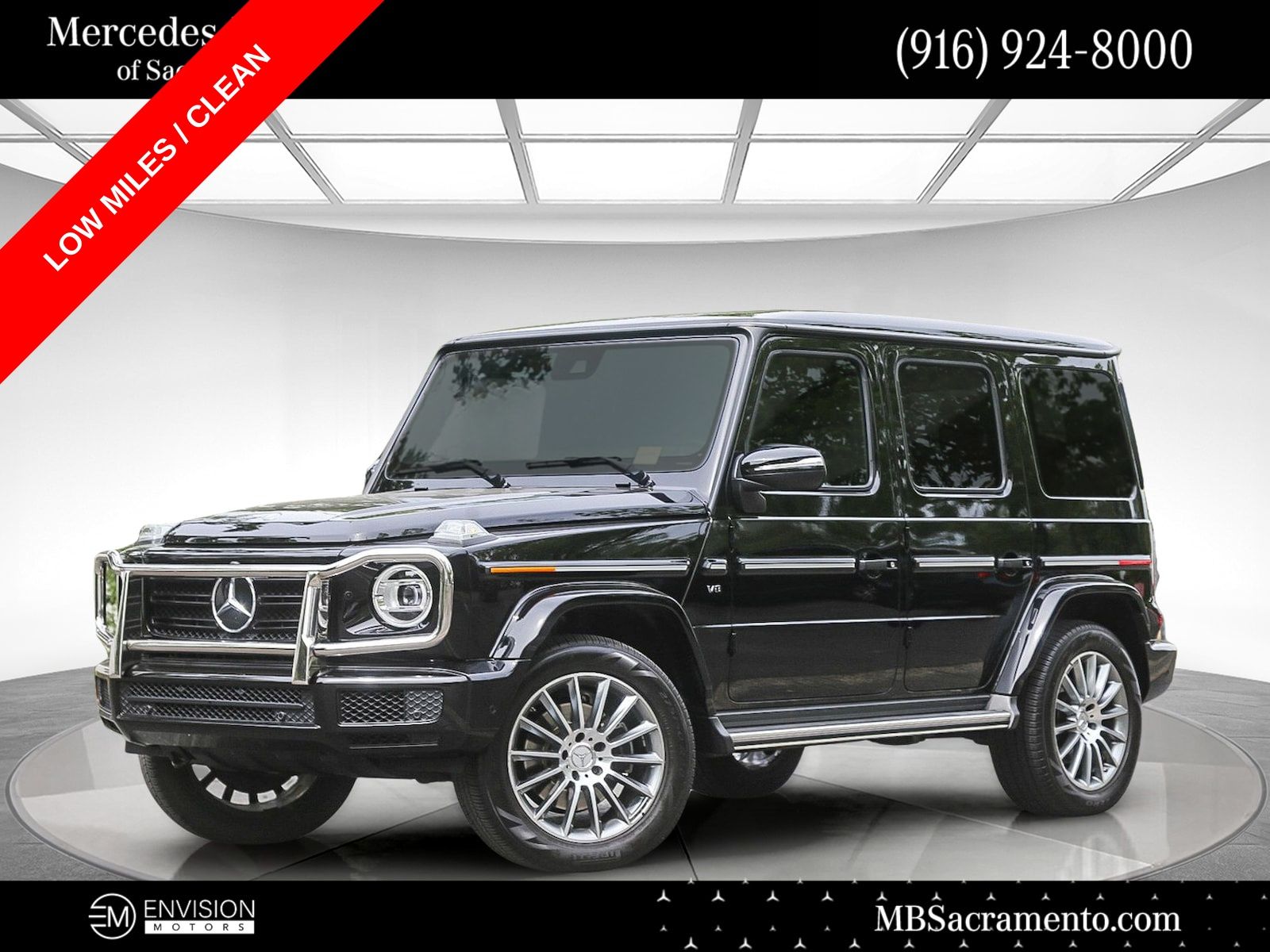 Black 2021 Mercedes-Benz G-Class G 550 4MATIC SUV / Crossover All-Wheel Drive 9-Speed Automatic