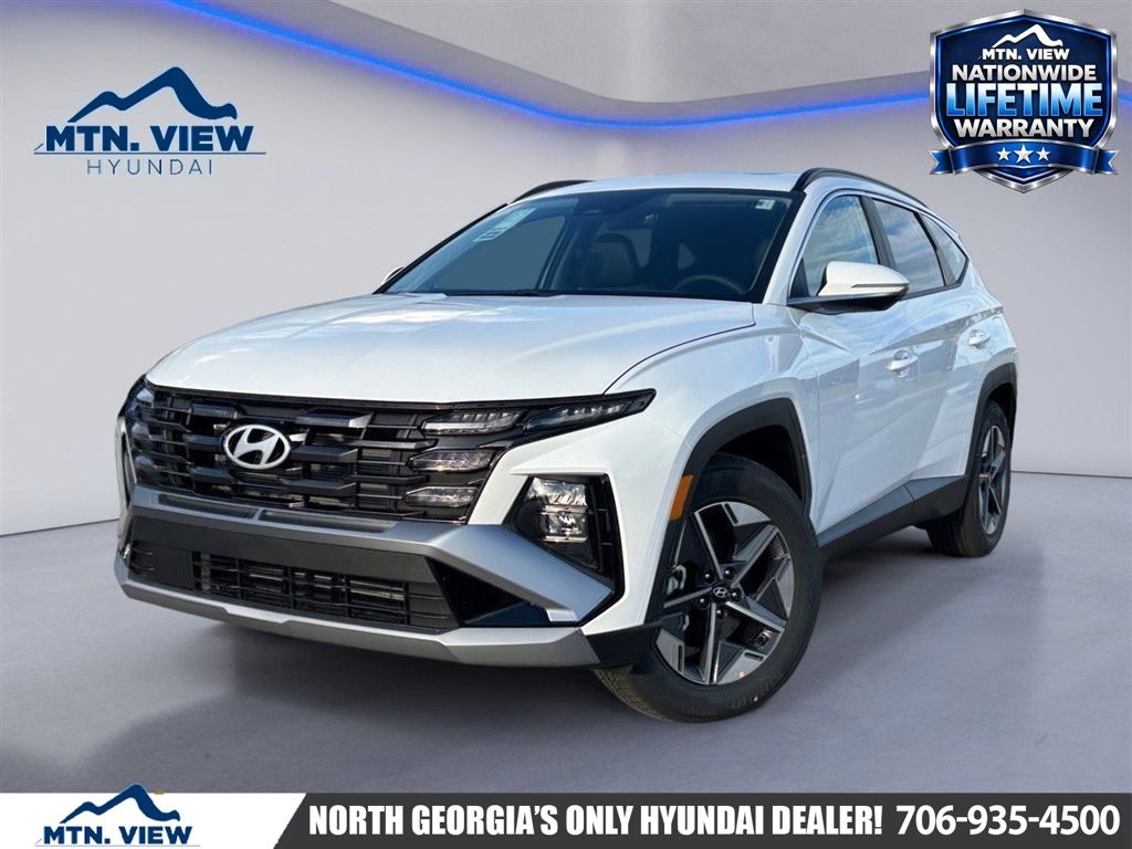 White Pearl 2026 Hyundai Tucson SUV / Crossover Front-Wheel Drive 8-Speed Automatic