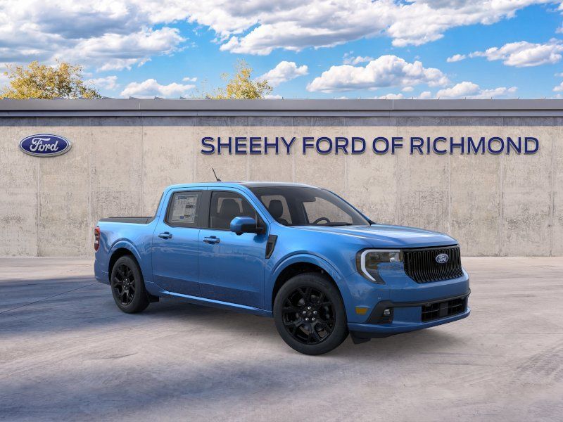 Blue 2026 Ford Maverick Pickup Truck All-Wheel Drive 7-Speed Automatic