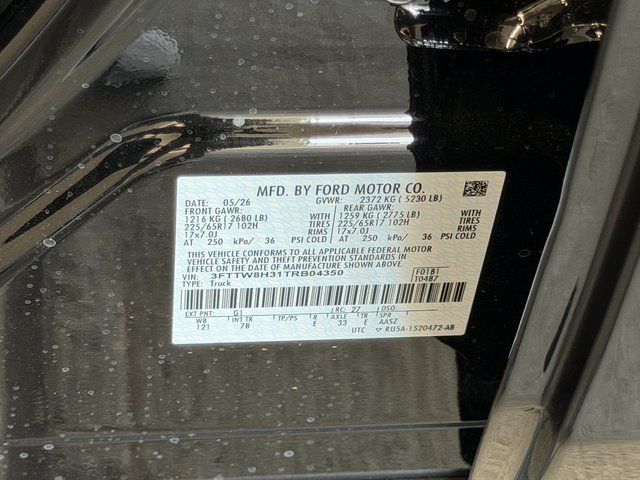 New 2026 Shadow Black Ford XLT image 34