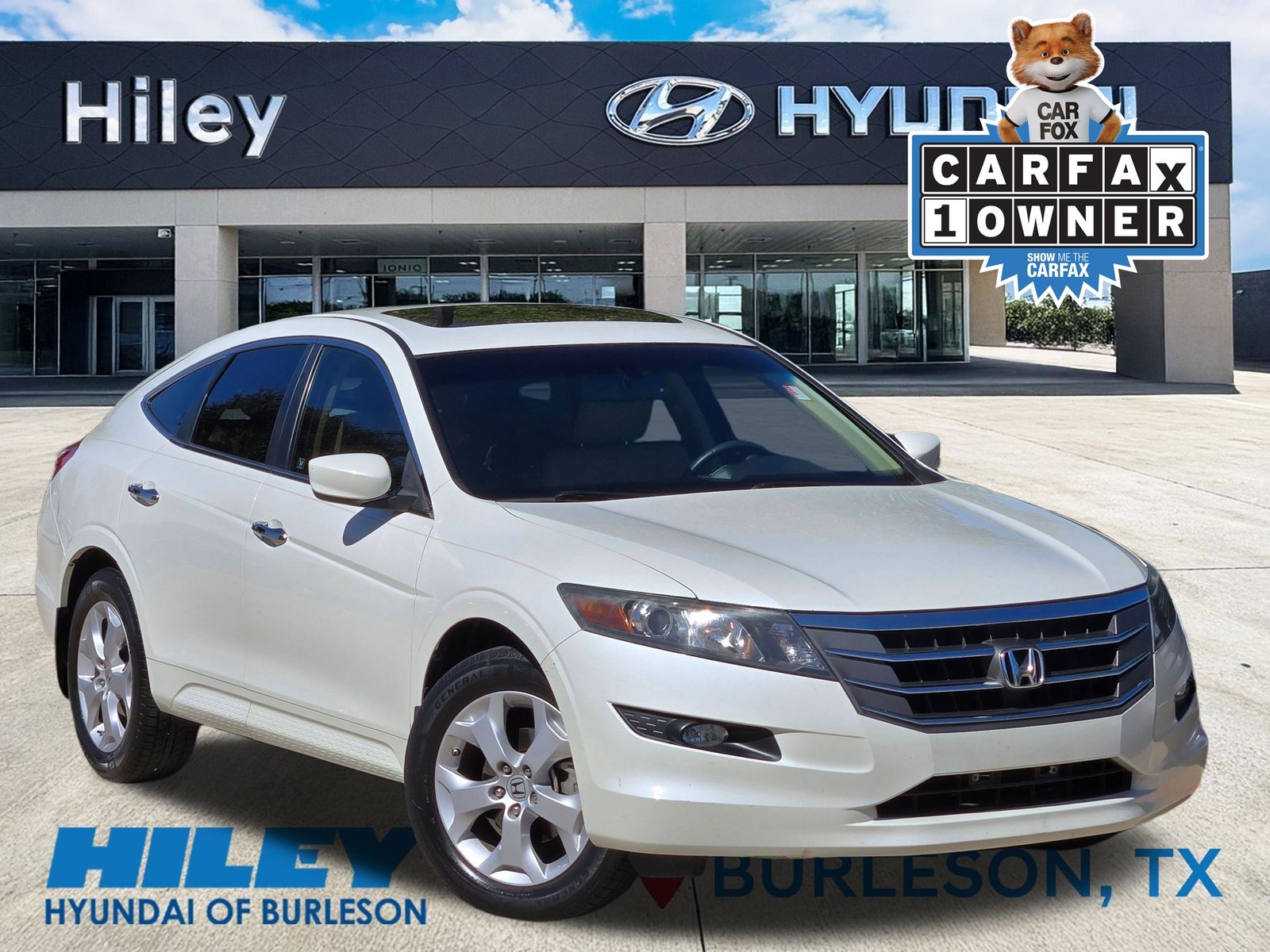 White Diamond Pearl 2012 Honda Crosstour SUV / Crossover Front-Wheel Drive 5-Speed Automatic