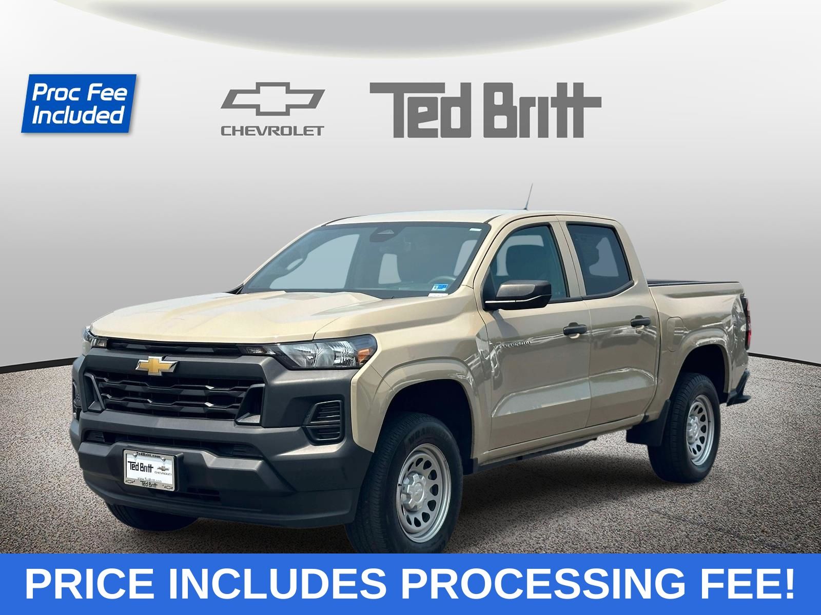 Sand Dune Metallic 2024 Chevrolet Colorado Pickup Truck 4X2 8-Speed Automatic