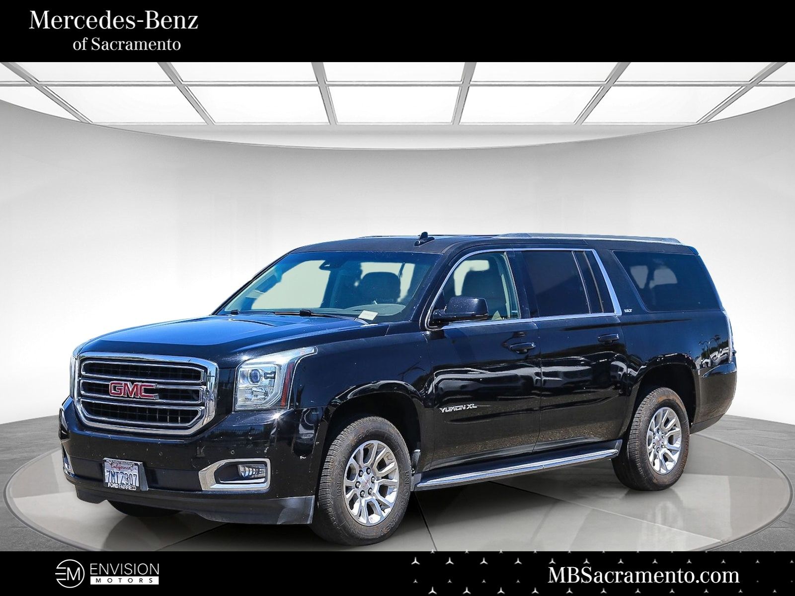 Onyx Black 2015 GMC Yukon XL SUV / Crossover Four-Wheel Drive 6-Speed Automatic Overdrive