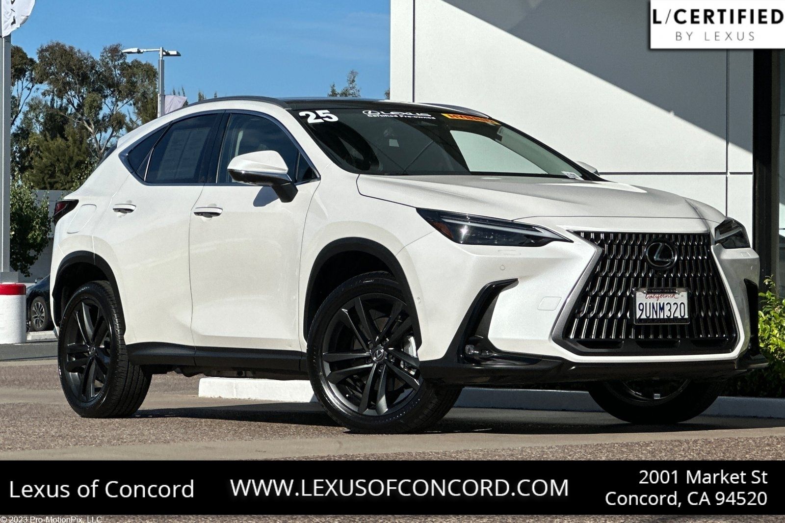 Eminent White Pearl 2025 Lexus NX Hybrid 450h+ Luxury AWD SUV / Crossover Continuously Variable Transmission
