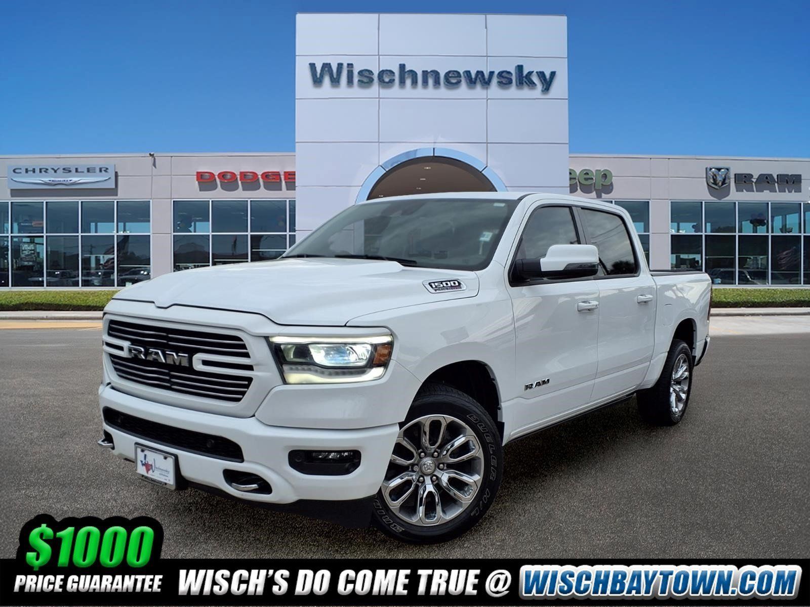 2023 RAM 1500 Blanco (Bright White Clearcoat) Camioneta Todo terreno 8 velocidades Automática