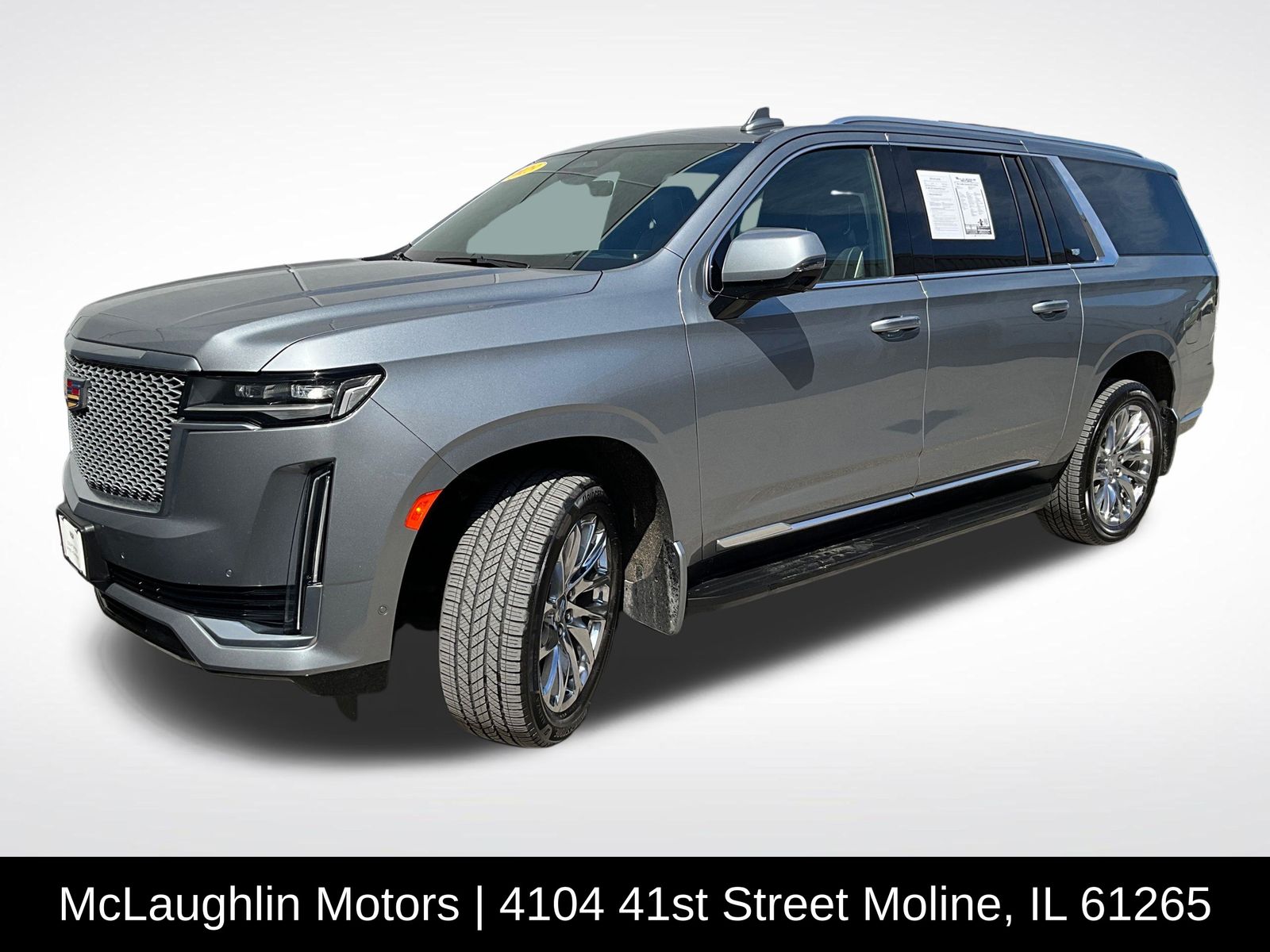 Argent Silver Metallic 2023 Cadillac Escalade ESV SUV / Crossover Four-Wheel Drive Automatic