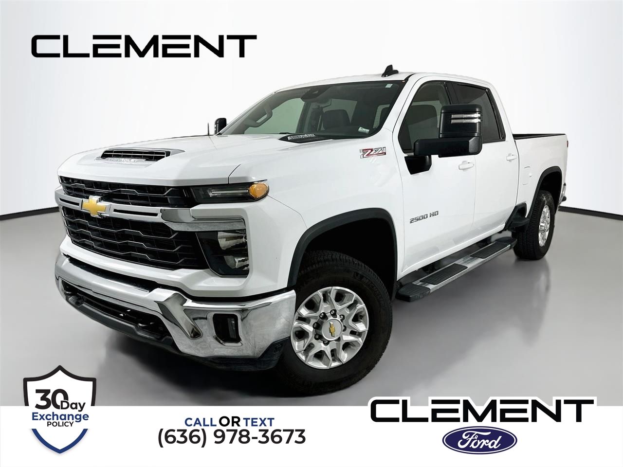 Summit White 2026 Chevrolet Silverado 2500HD Pickup Truck Four-Wheel Drive Automatic