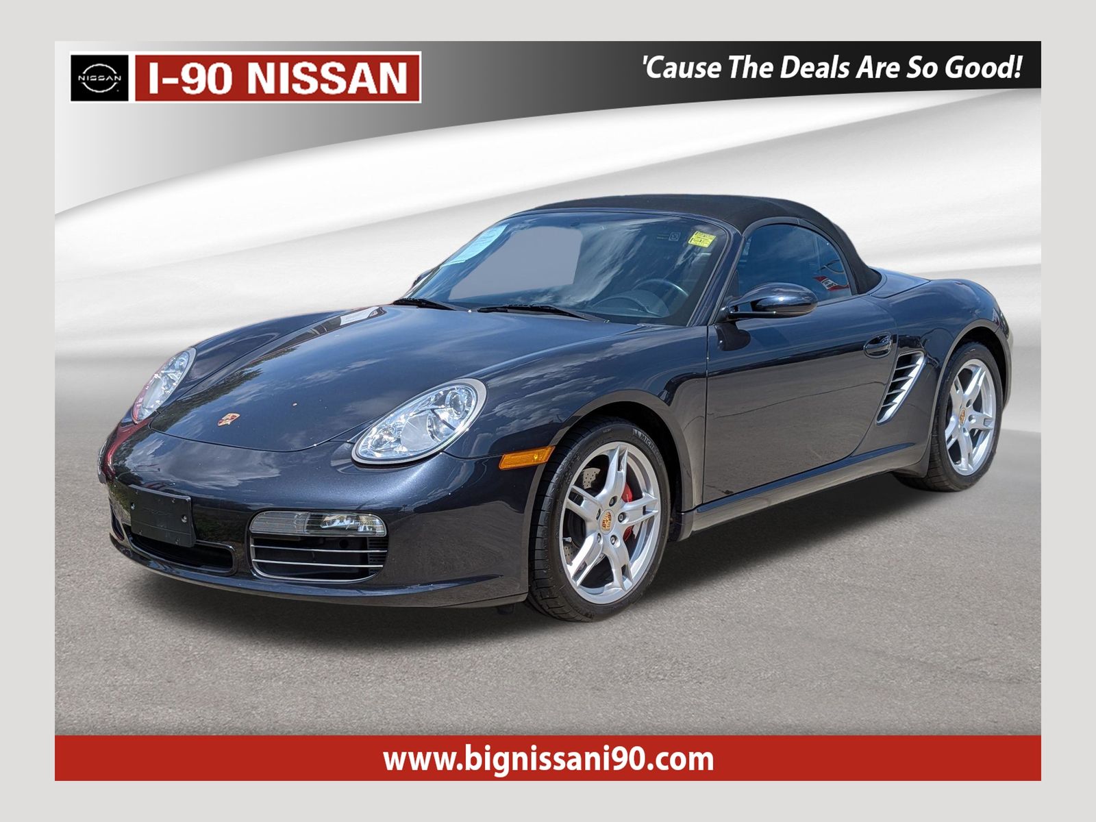 Navy Blue 2006 Porsche Boxster Convertible Rear-Wheel Drive 6-Speed Manual Overdrive