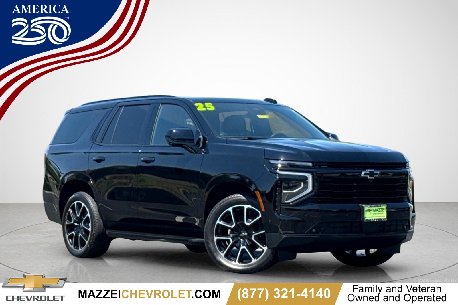 Black 2025 Chevrolet Tahoe SUV / Crossover Four-Wheel Drive