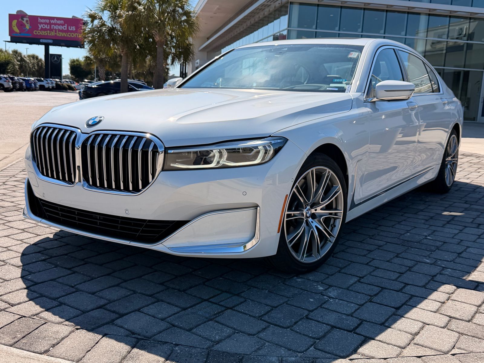 Mineral White Metallic 2020 BMW 7 Series Sedan All-Wheel Drive 8-Speed Automatic