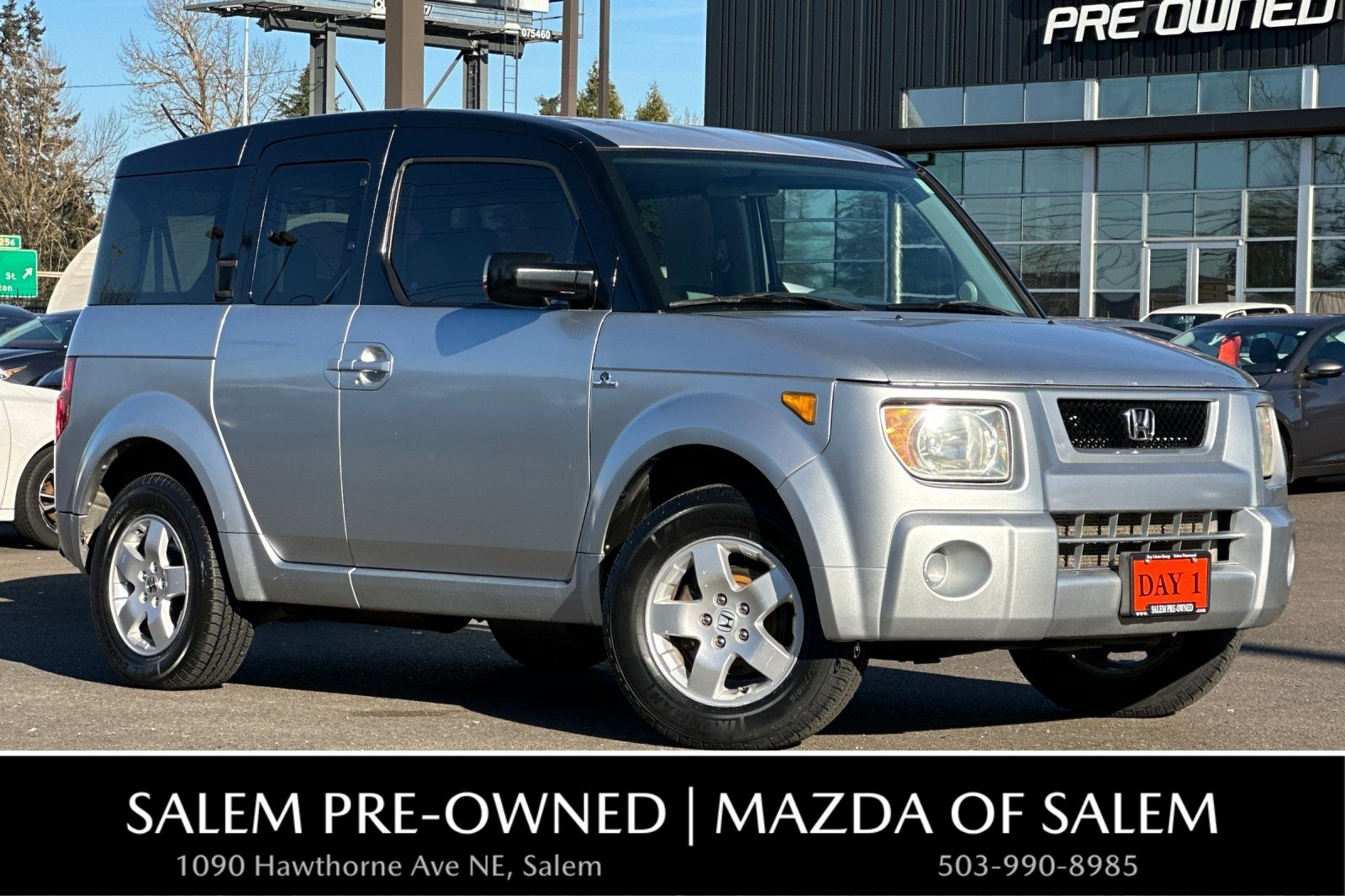 Silver 2004 Honda Element SUV / Crossover All-Wheel Drive 4-Speed Automatic Overdrive