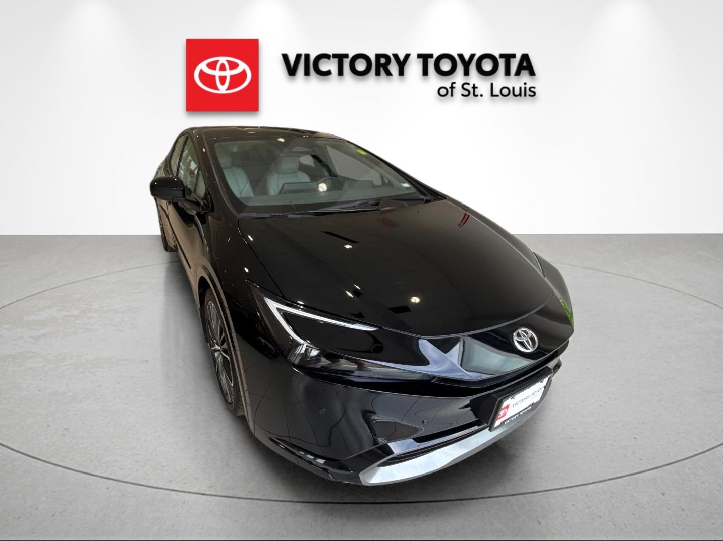 Midnight Black Metallic 2024 Toyota Prius XLE FWD Hatchback Front-Wheel Drive Continuously Variable Transmission