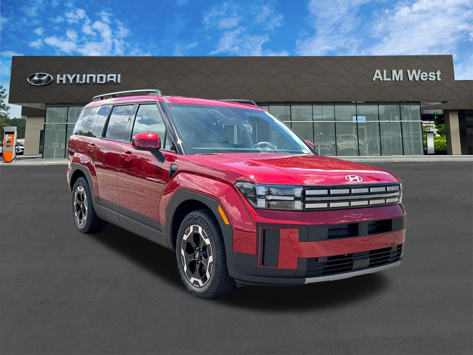 New 2026 Red Hyundai SEL image 4