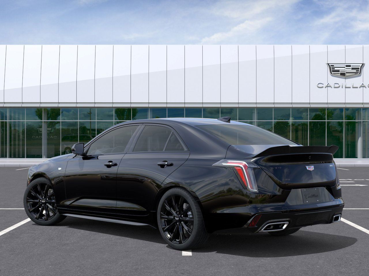 new 2026 Cadillac CT4 car, priced at $58,135