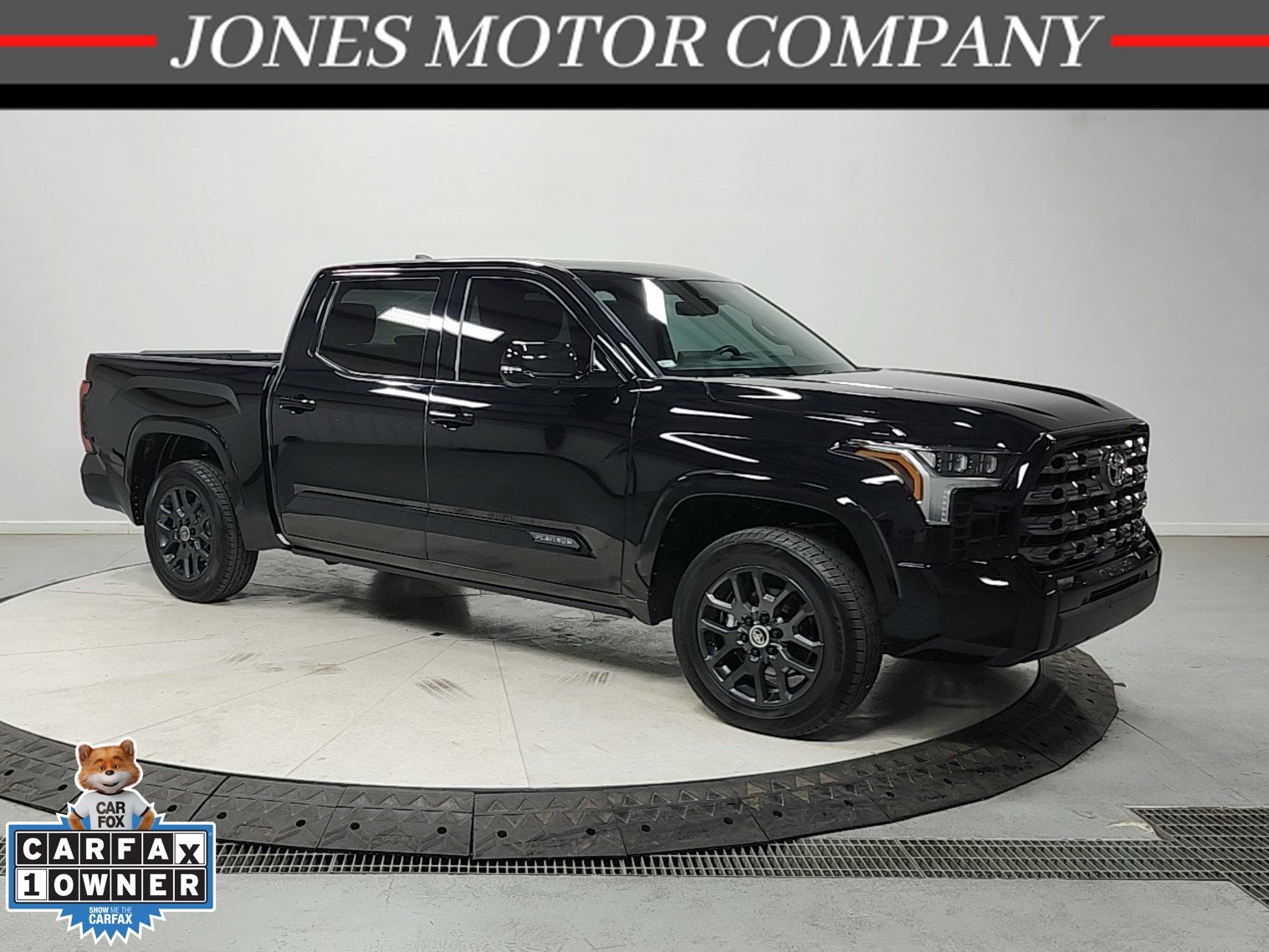 Midnight Black Metallic 2024 Toyota Tundra Pickup Truck Four-Wheel Drive Automatic