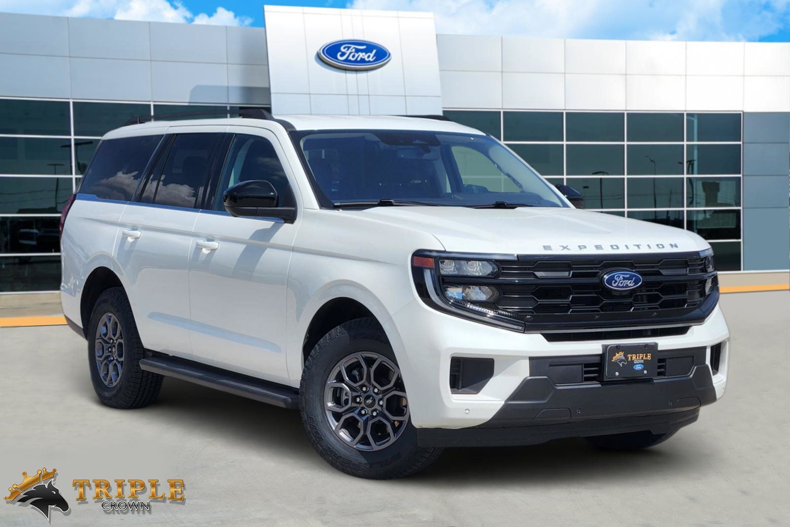 White Metallic 2025 Ford Expedition SUV / Crossover Four-Wheel Drive Automatic