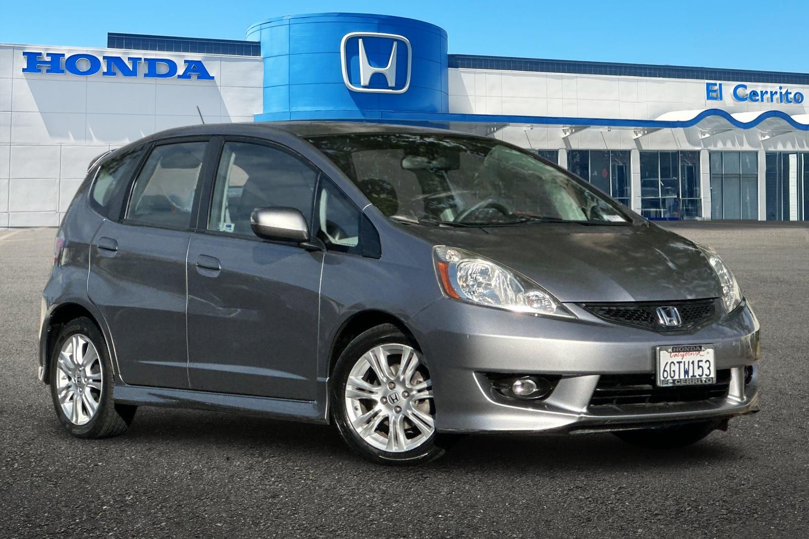 Storm Silver Metallic 2009 Honda Fit Sport Hatchback Front-Wheel Drive 5-Speed Automatic