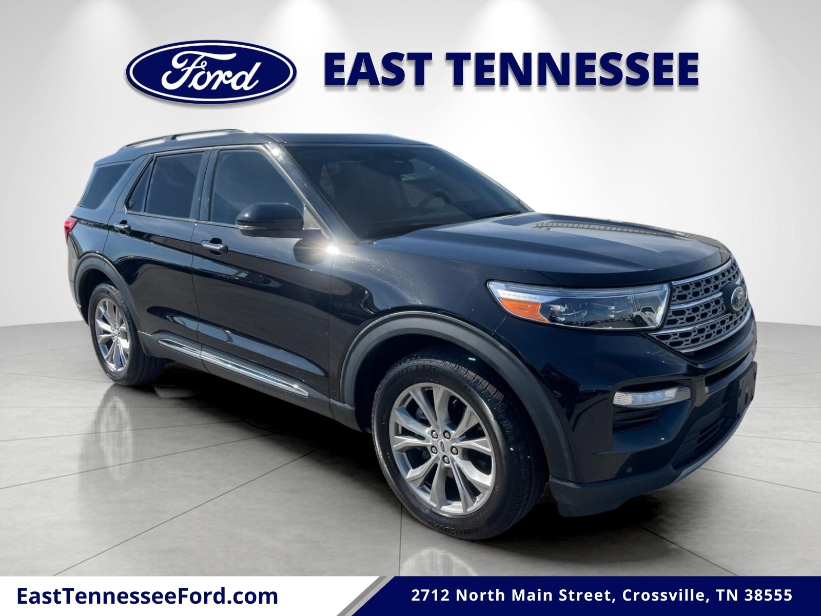 Black 2021 Ford Explorer Limited AWD SUV / Crossover All-Wheel Drive Automatic