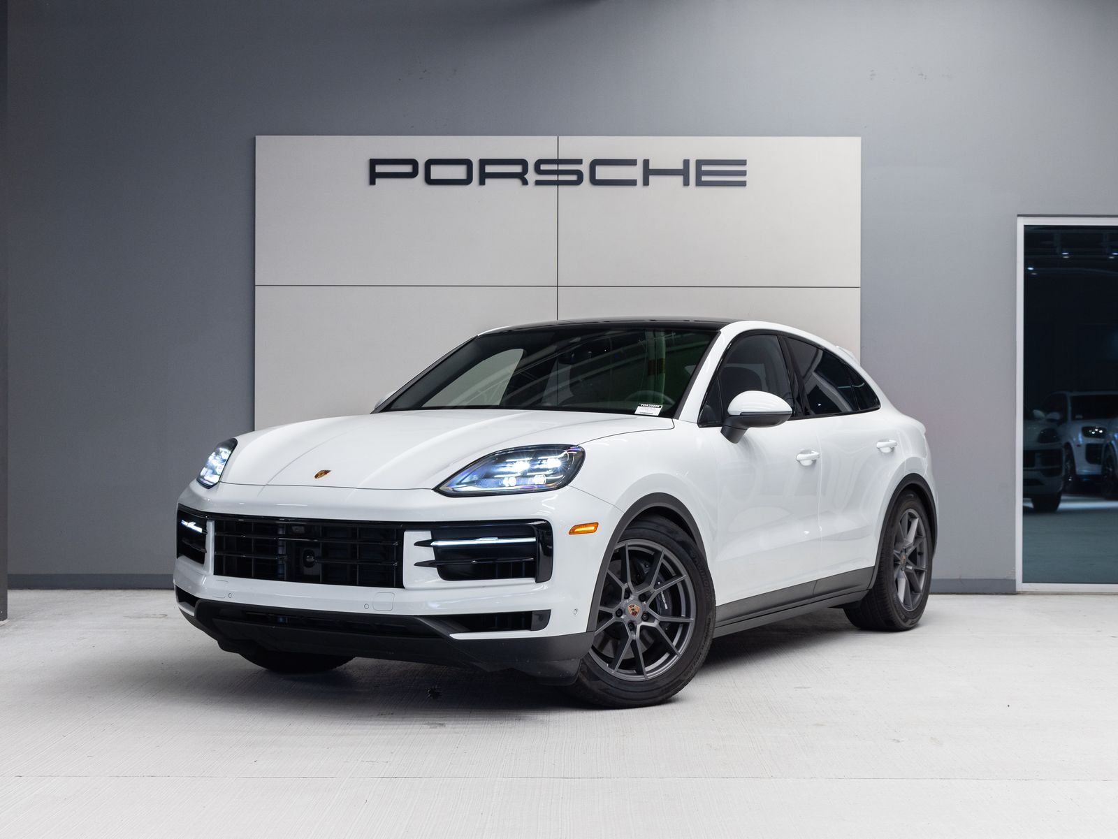 White 2026 Porsche Cayenne Coupe AWD Coupe All-Wheel Drive 8-Speed Automatic
