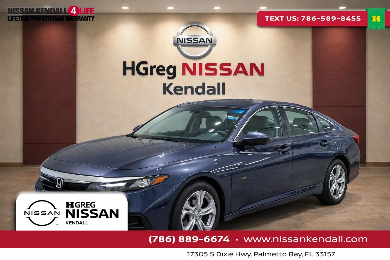 Gray 2023 Honda Accord Sedan Front-Wheel Drive Continuously Variable Transmission