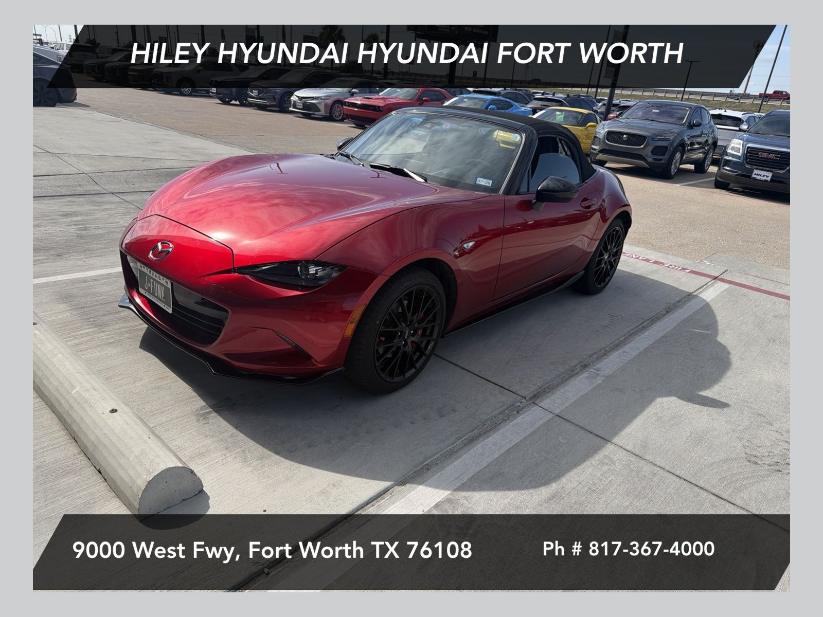 Soul Red Crystal Metallic 2020 Mazda MX-5 Miata Convertible Rear-Wheel Drive 6-Speed Manual