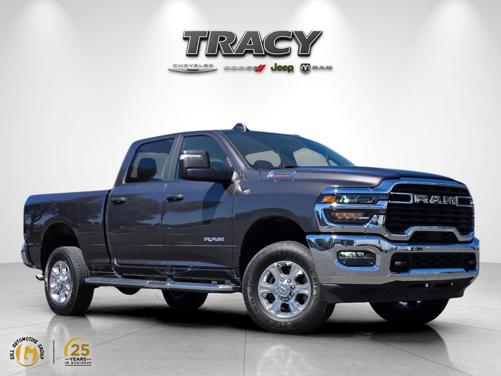 Gray (Granite Crystal Metallic Clearcoat) 2026 RAM 2500 Pickup Truck Four-Wheel Drive 8-Speed Automatic