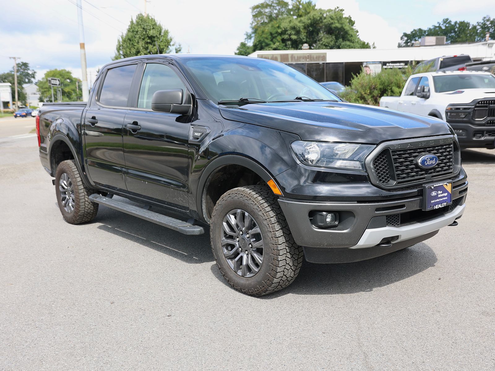 Shadow Black 2021 Ford Ranger Pickup Truck Four-Wheel Drive Automatic