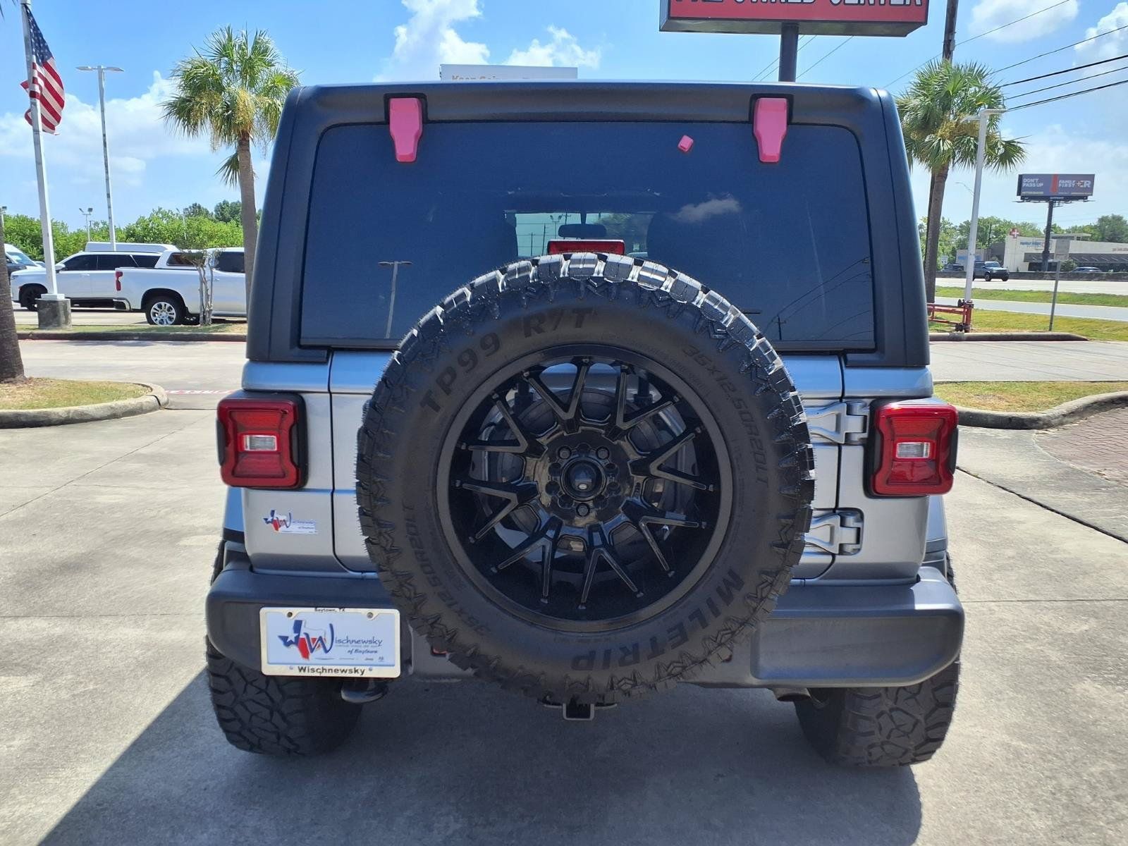 2018 Jeep Wrangler Unlimited Sahara Silver at Cook Ford