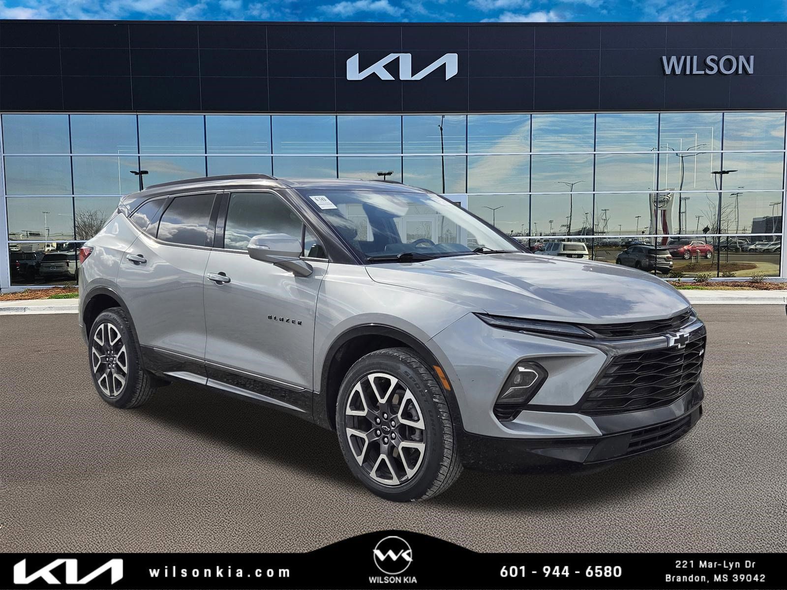 Sterling Metallic 2023 Chevrolet Blazer RS FWD SUV / Crossover Front-Wheel Drive 9-Speed Automatic Overdrive