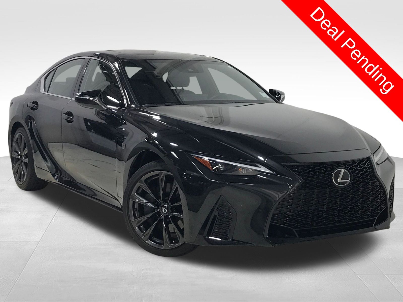 Black (Caviar) 2025 Lexus IS Sedan All-Wheel Drive 6-Speed Automatic