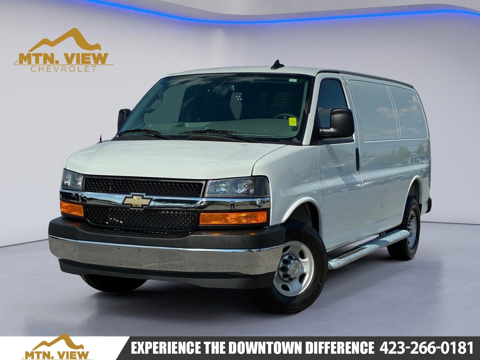 Summit White 2025 Chevrolet Express Cargo Van Rear-Wheel Drive Automatic