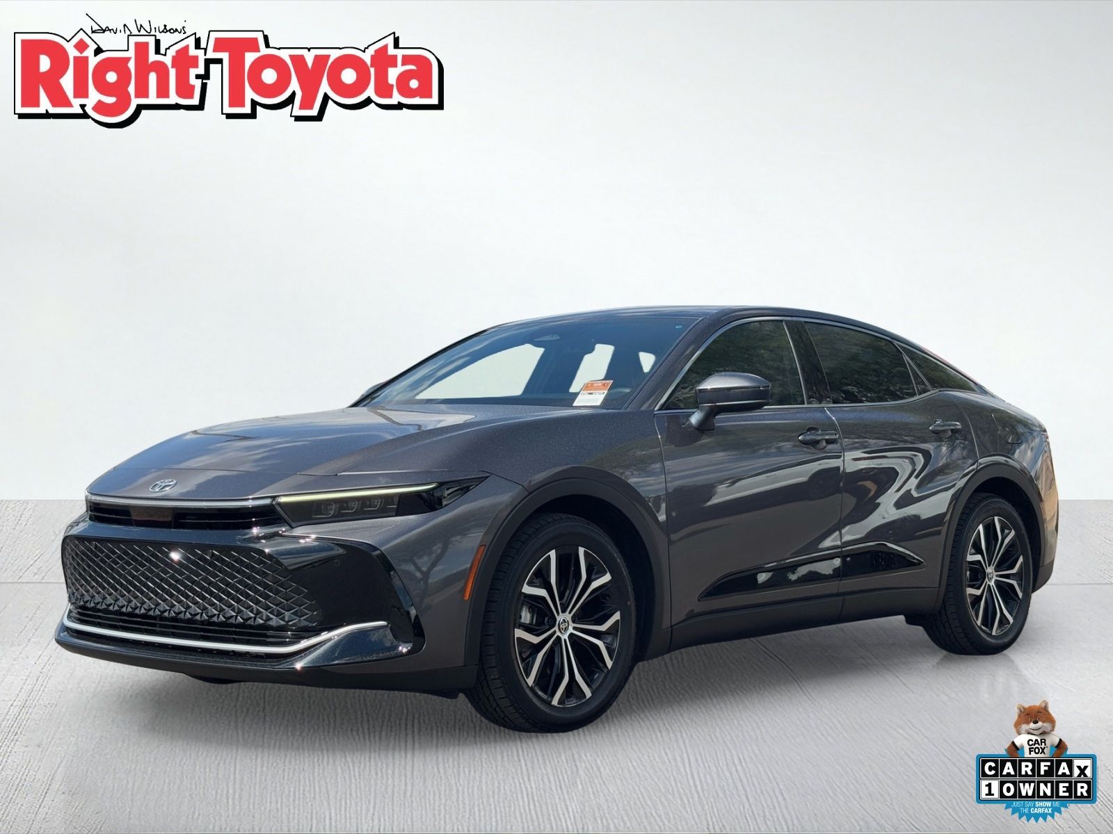 Magnetic Gray Metallic 2024 Toyota Crown Limited AWD Sedan All-Wheel Drive Continuously Variable Transmission