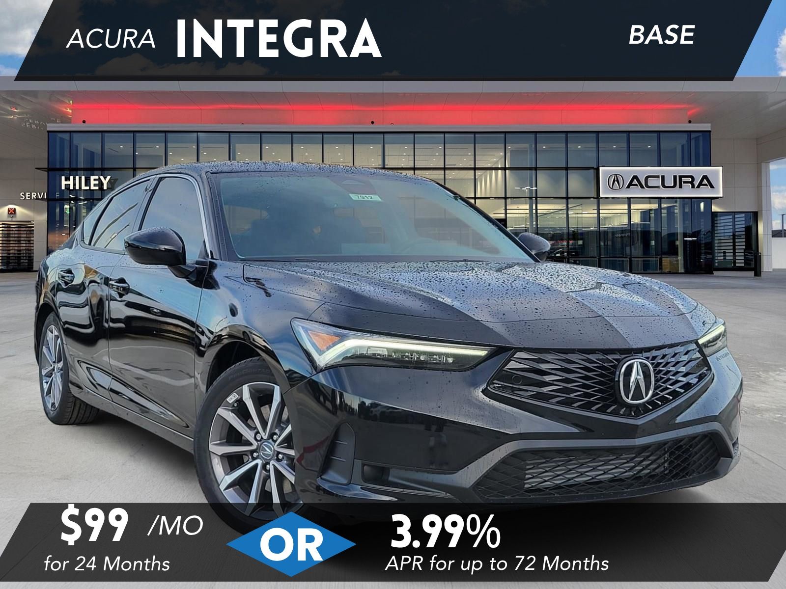 Majestic Black Pearl 2026 Acura Integra FWD Sedan Front-Wheel Drive Continuously Variable Transmission