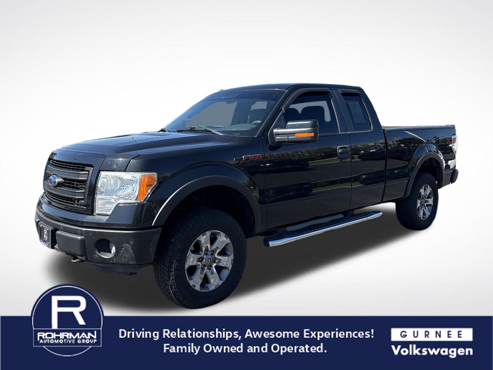 Tuxedo Black Metallic 2013 Ford F-150 Pickup Truck Four-Wheel Drive 6-Speed Automatic