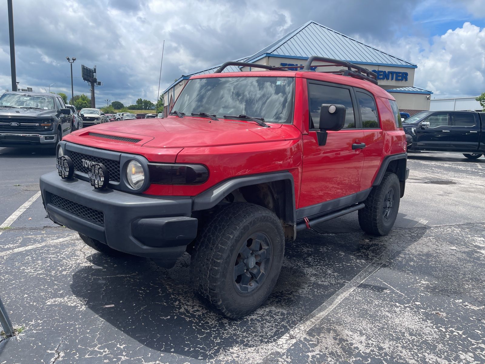 Radiant Red 2012 Toyota FJ Cruiser 4WD SUV / Crossover Four-Wheel Drive 5-Speed Automatic