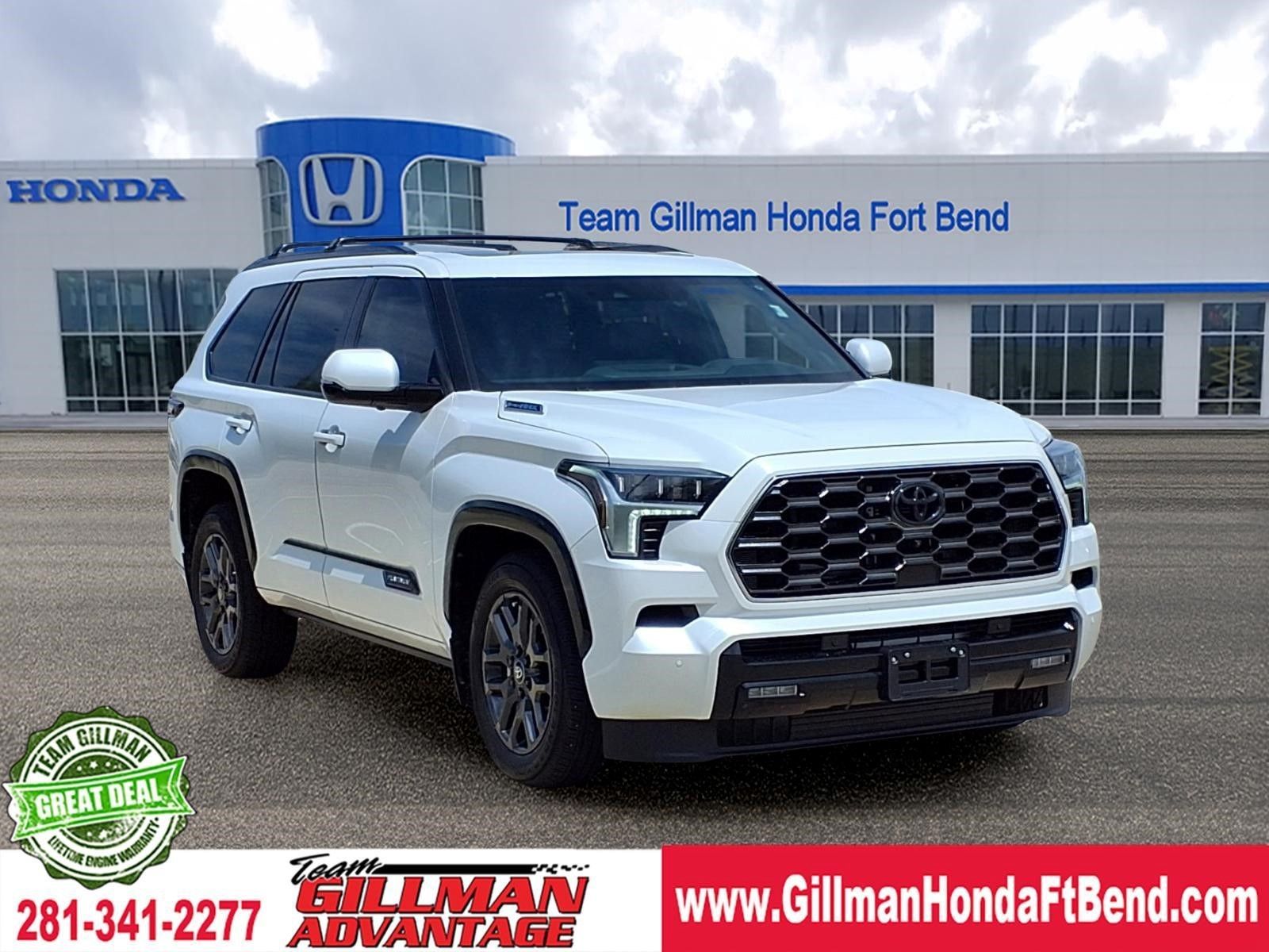 White (Wind Chill Pearl) 2025 Toyota Sequoia SUV / Crossover Four-Wheel Drive Automatic