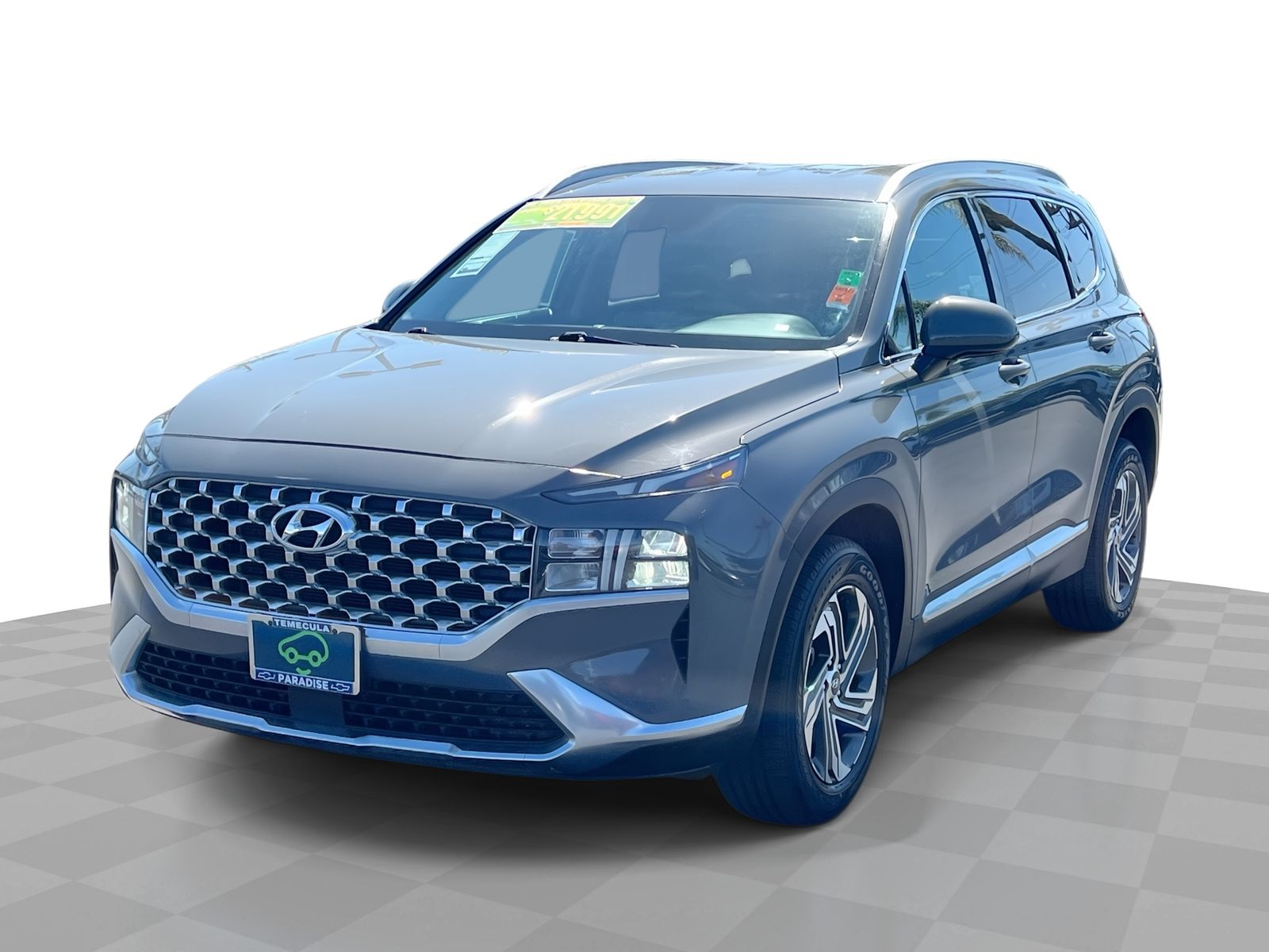 used 2021 Hyundai Santa Fe car, priced at $22,076