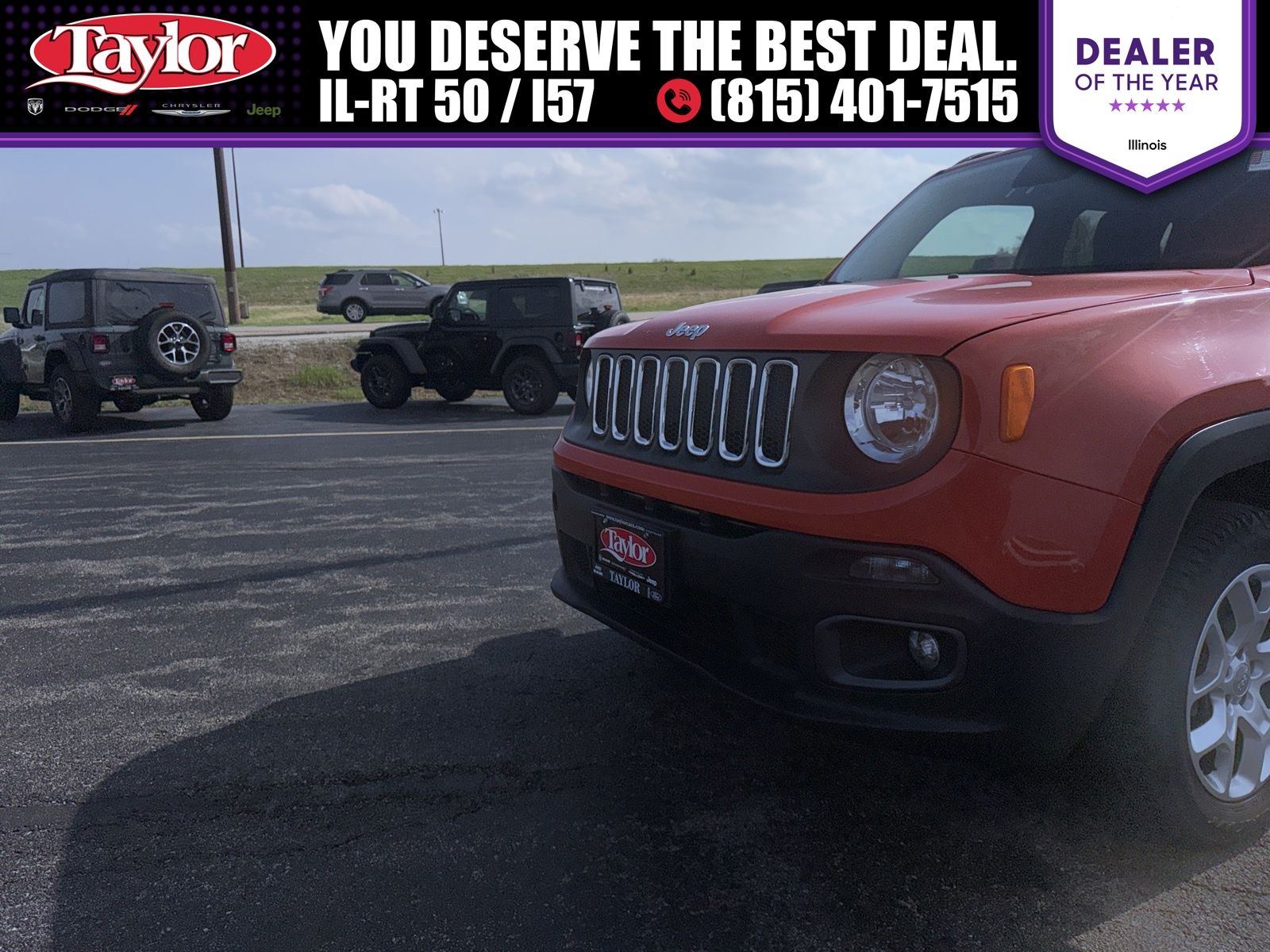 Omaha Orange 2015 Jeep Renegade Latitude 4WD SUV / Crossover Four-Wheel Drive 9-Speed Automatic