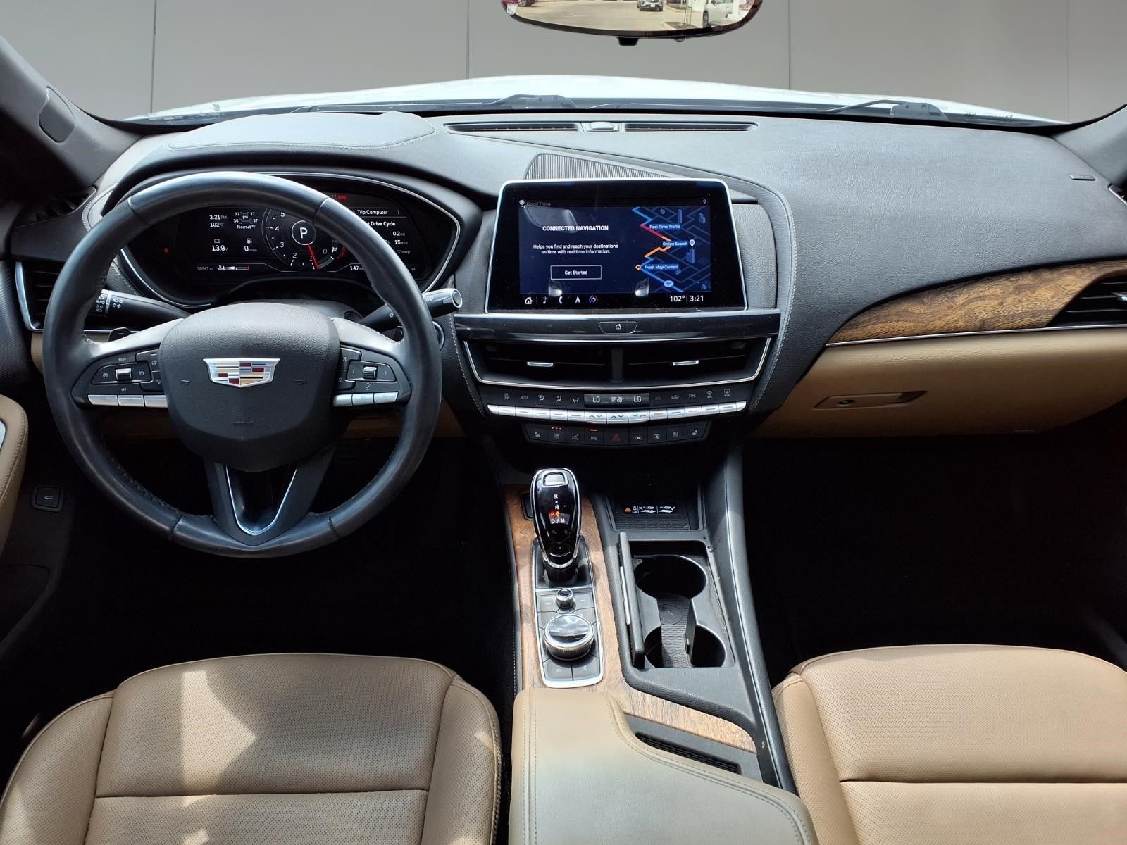2023 Cadillac CT5 Premium Luxury White at Classic Chevrolet Galveston
