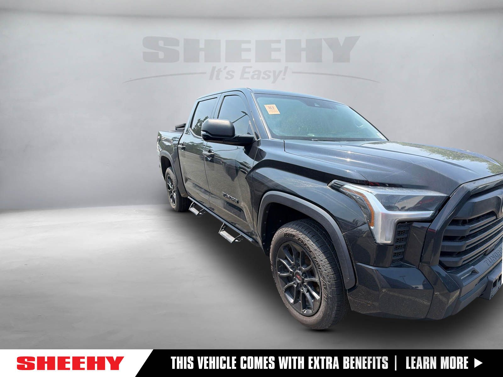 Midnight Black Metallic 2023 Toyota Tundra Pickup Truck 4X2 Automatic