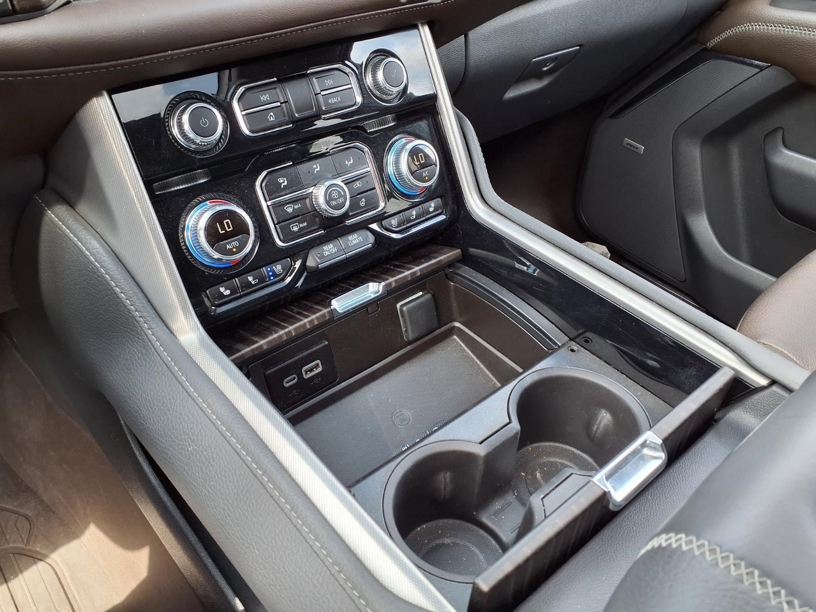 2023 GMC Yukon Denali White at DeMontrond Automotive Group