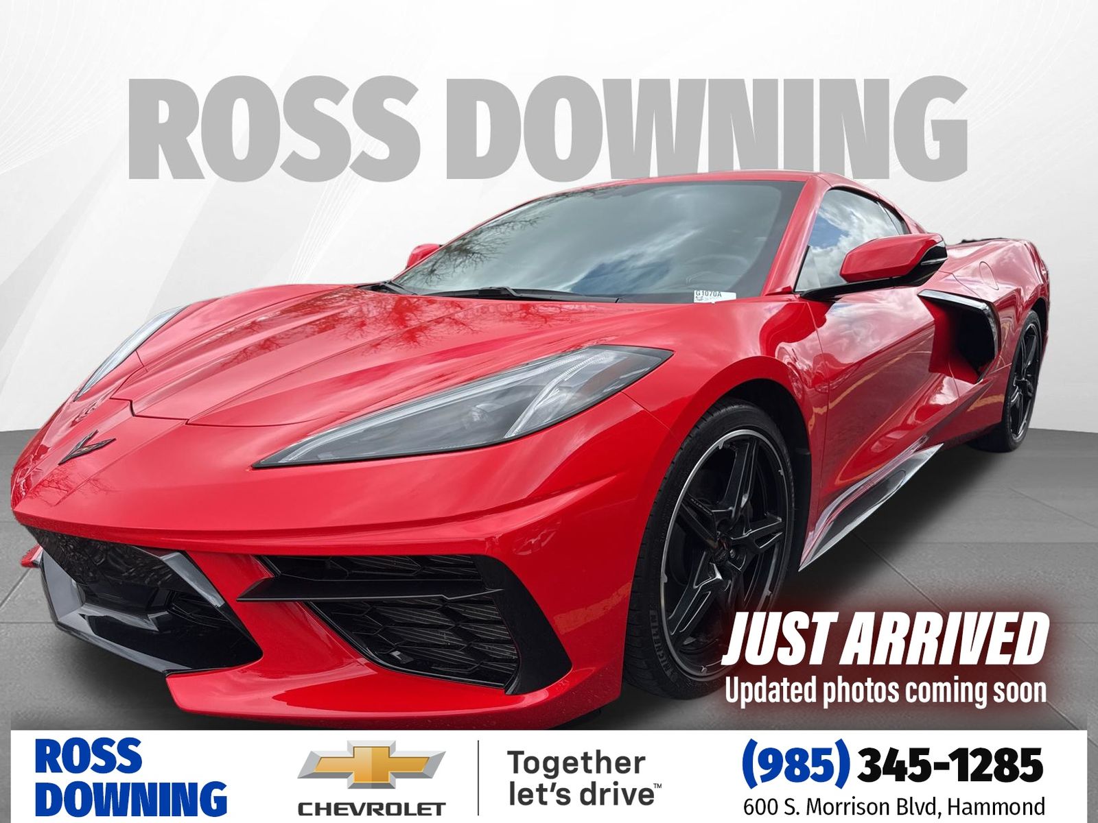 2022 Chevrolet Corvette Stingray 1LT Coupe RWD
