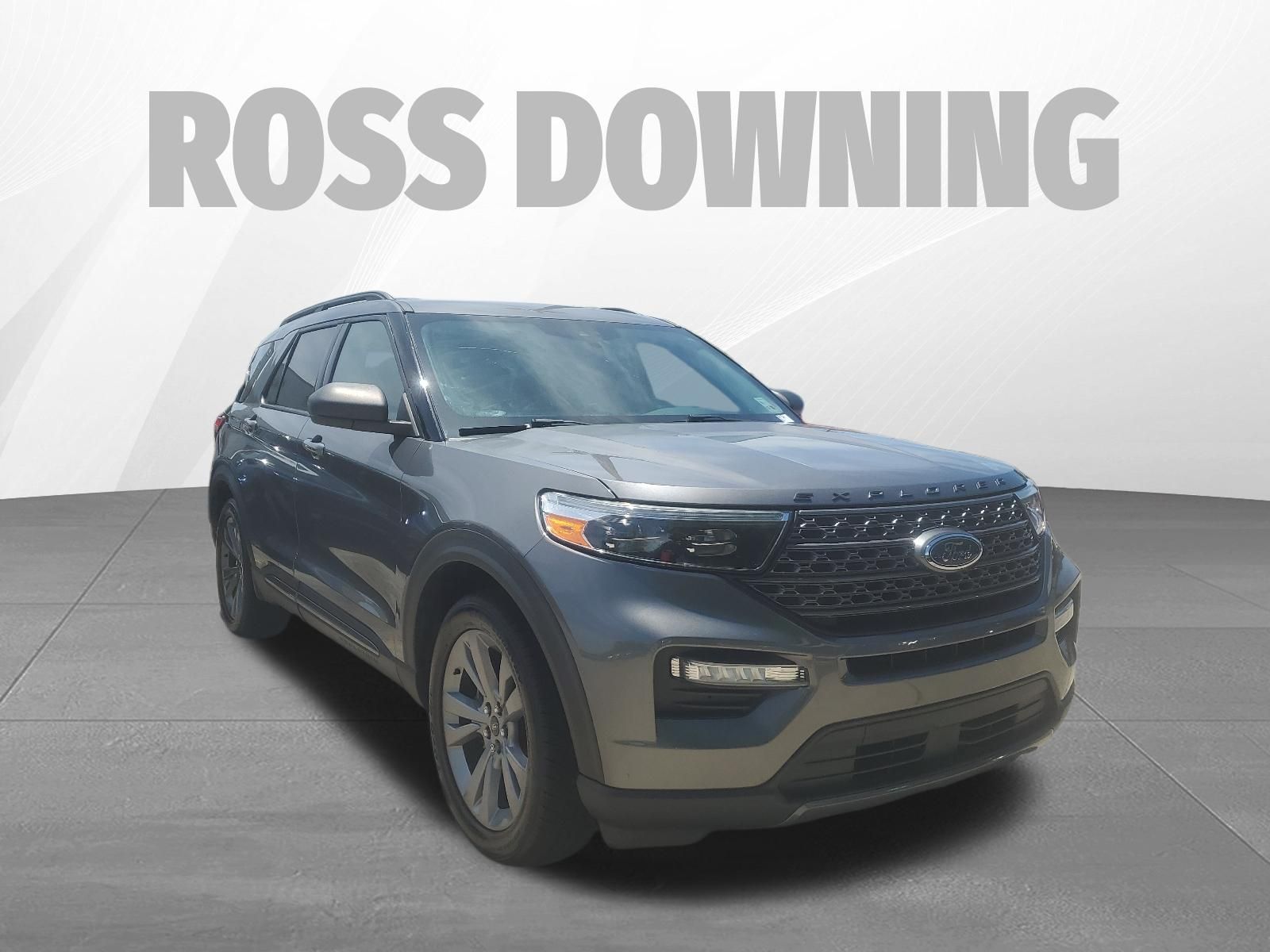2021 Ford Explorer XLT Gray at Toyota of Kenner