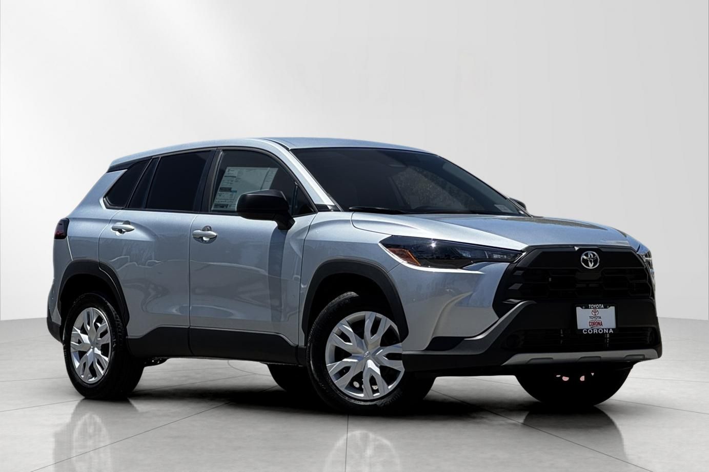 Silver 2026 Toyota Corolla Cross SUV / Crossover Front-Wheel Drive Continuously Variable Transmission