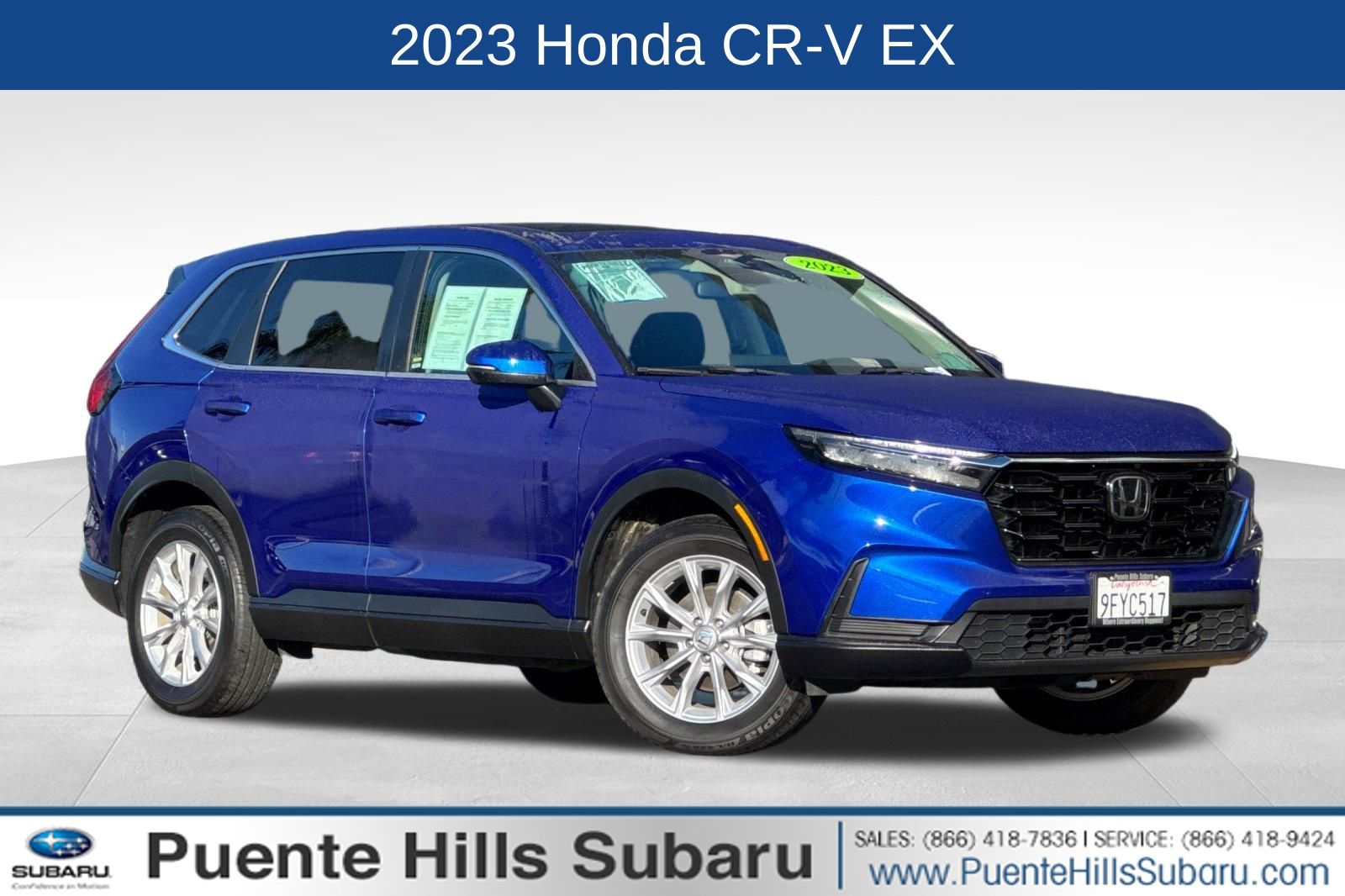 sparkle silver metallic 2023 Honda CR-V SUV / Crossover All-Wheel Drive Continuously Variable Transmission