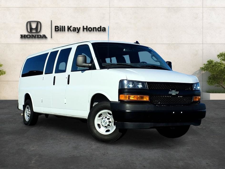 Summit White 2024 Chevrolet Express Van Rear-Wheel Drive Automatic