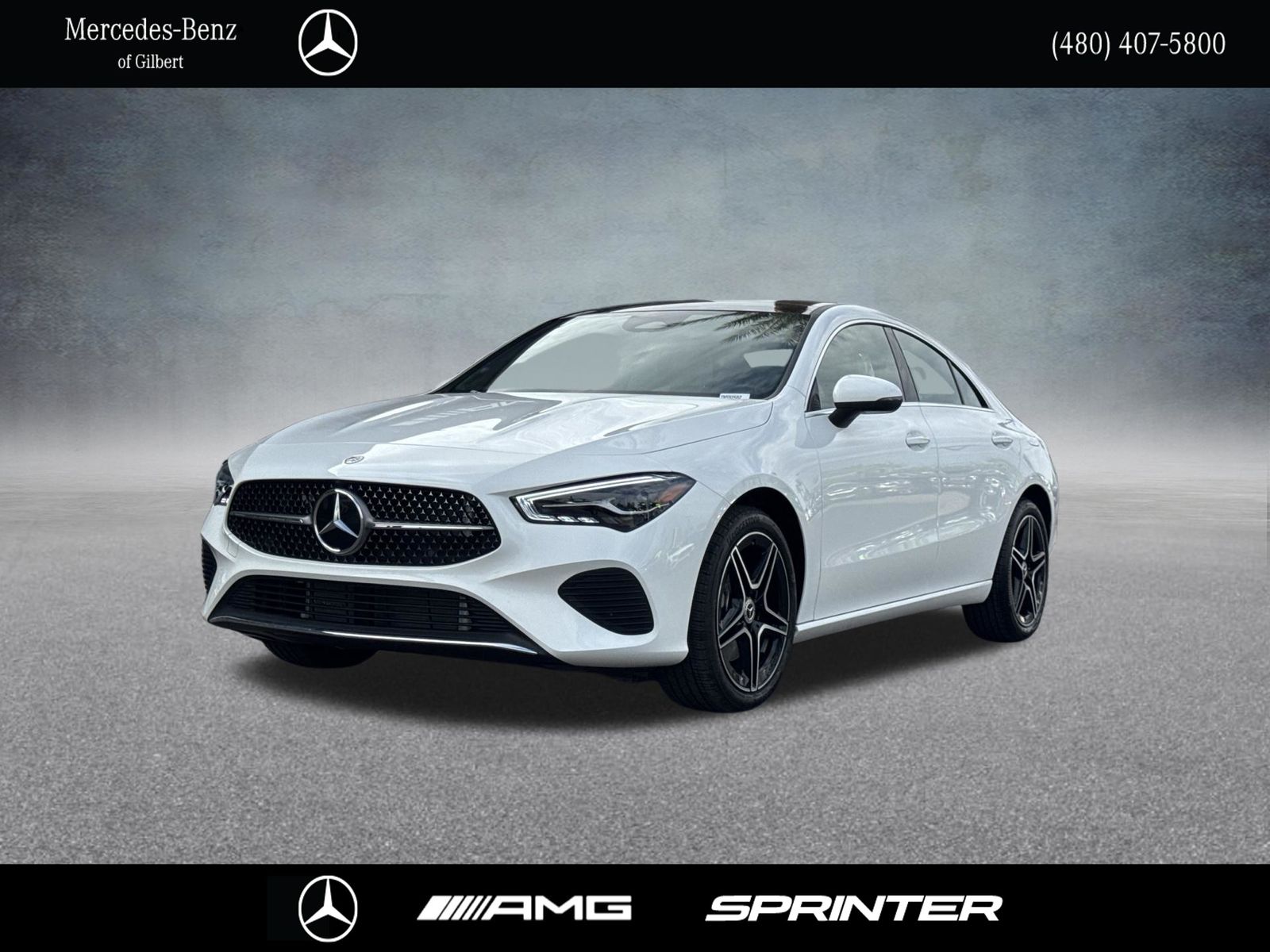 Polar White 2026 Mercedes-Benz CLA Coupe All-Wheel Drive 8-Speed Dual Clutch